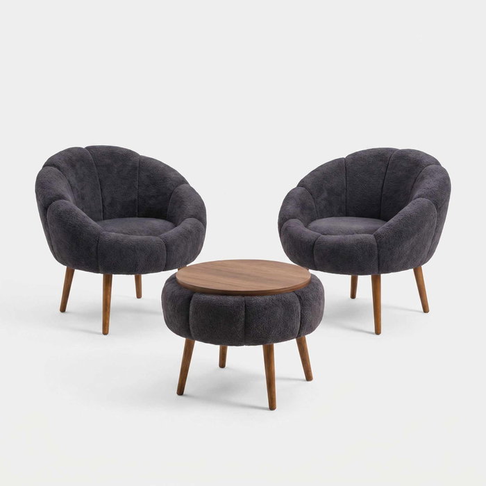 Atelier Del Sofa Lida Wellsoft - Anthracite